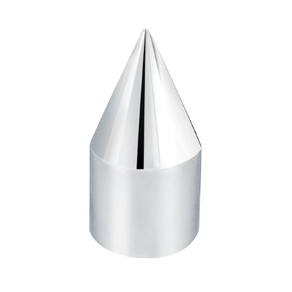 (60/CBOX) 33MM X 3 1/8" CHROME PLASTIC SPIKE NUT COVER - PUSH-ON (60/PACK)