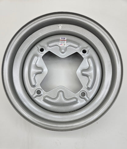 15" Dexstar Trailer Camper Vintage 15" Wheel Rim 15x5 / 4 Bolt / Sparkle Silver