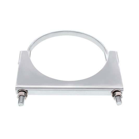 5” Polished Stainless-Steel U-Bolt Exhaust Clamp