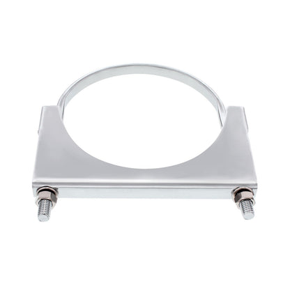 4” Polished Stainless-Steel U-Bolt Exhaust Clamp