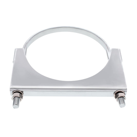 7” Polished Stainless-Steel U-Bolt Exhaust Clamp