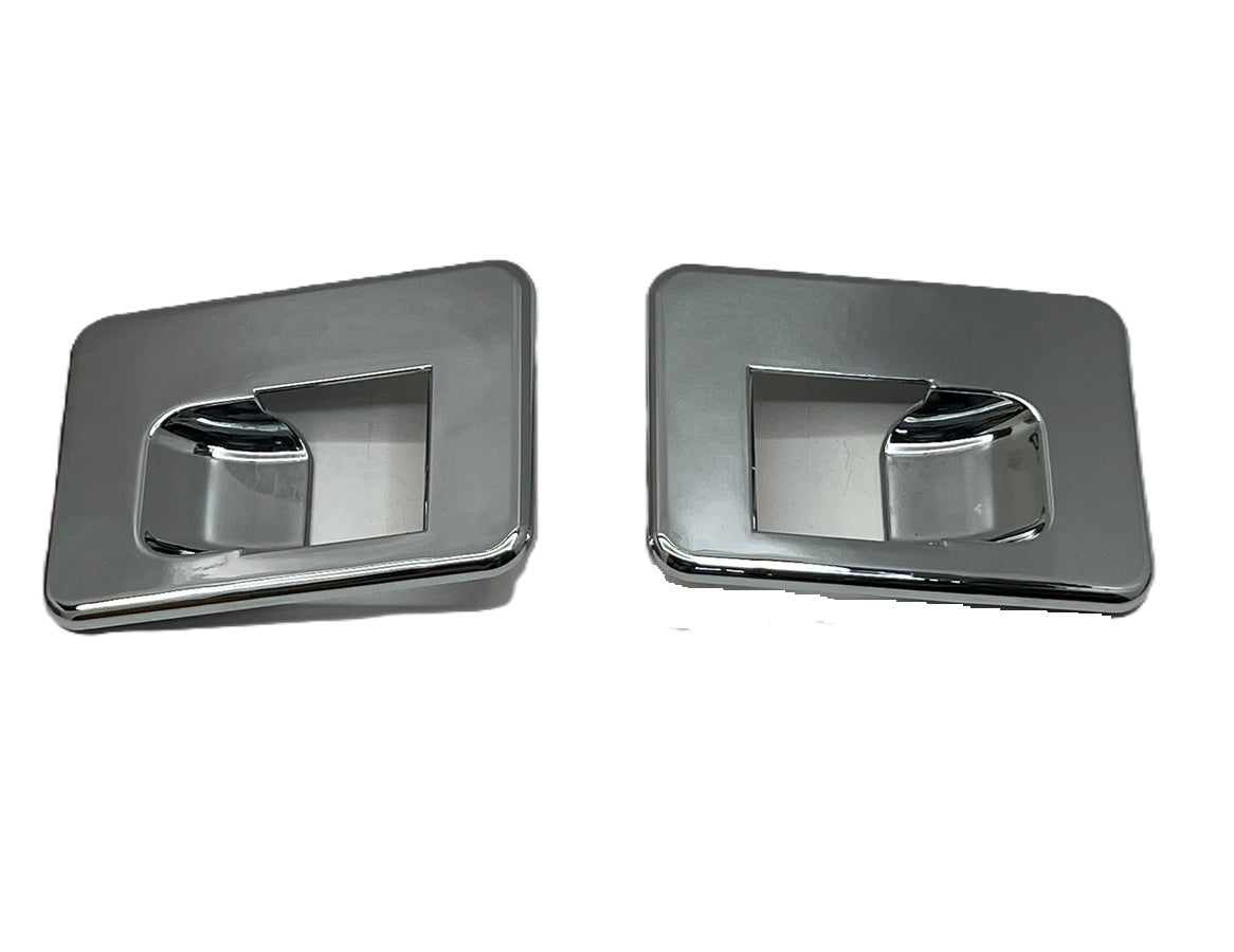 Pair of Chrome Daylite Door Handle Trims. Fits Kenworth 96-02 W900/T800/T600