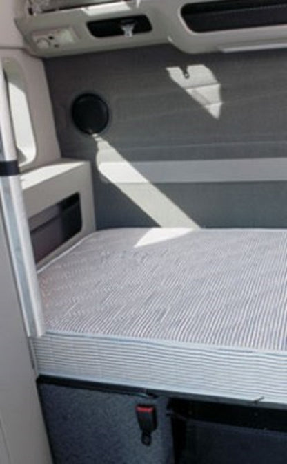 7" Thick 38"W x 75"L Innerspring Mobile Mattress Gray Semi Truck Sleeper Cab Bed RV Bunk